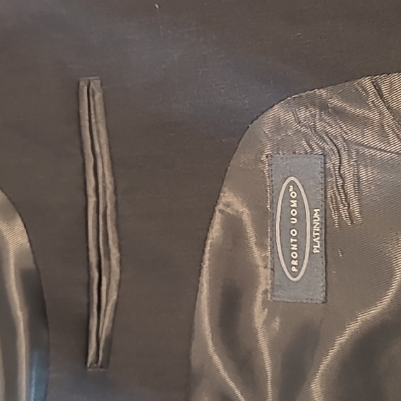 Pronto Uomo, Suite, Black, Never Worn - Picture 3 of 8